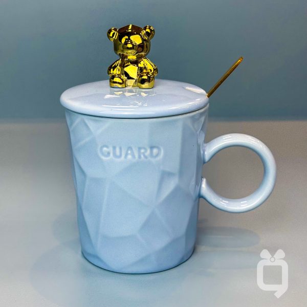 ماگ سرامیکی خرس کروم - تصویر 2