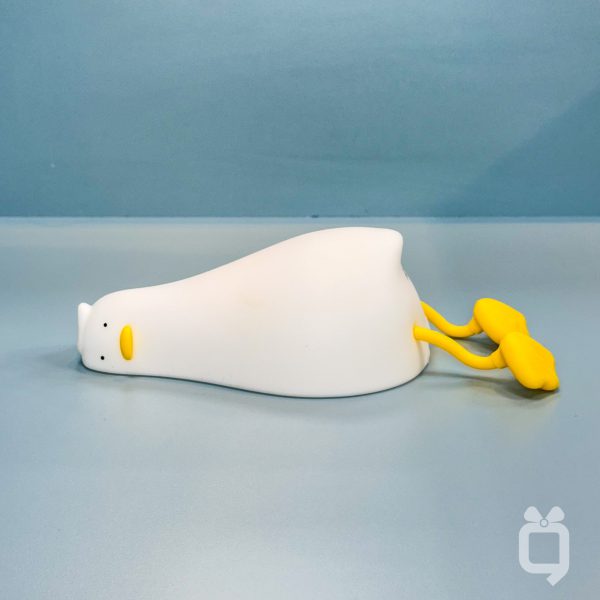 چراغ خواب سیلیکونی اردک خوابیده - تصویر 1