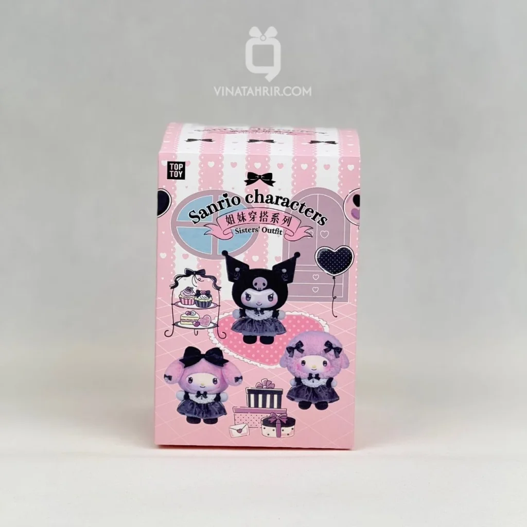 عروسک سوپرایزی مدل کرومی (Kuromi) | عروسک کرومی اورجینال از خانواده سانریو