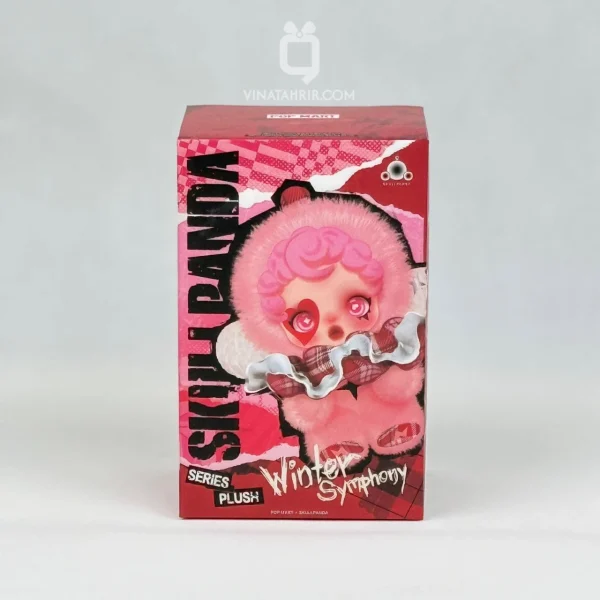 عروسک سوپرایزی مدل اسکول‌ پاندا (Skullpanda) | تم قرمز (Red Edition)